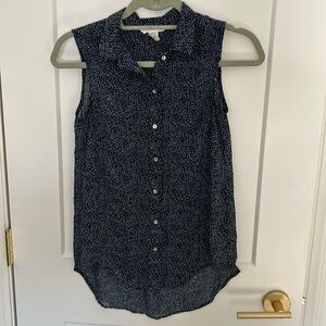 Sheet H&M Sleeveless Button Up